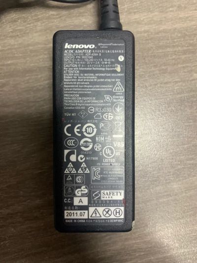 Лот: 20030831. Фото: 1. Зарядное устройство Lenovo для... Зарядные устройства