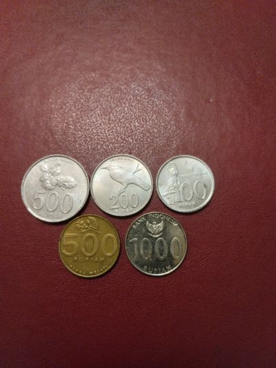 Лот: 19899016. Фото: 1. Набор монет Индонезии. Азия