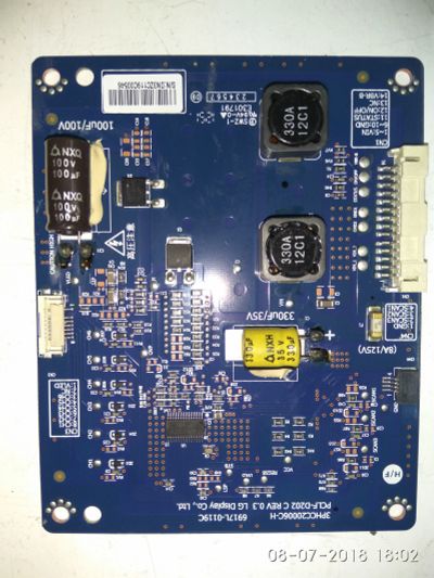 Лот: 11795398. Фото: 1. led driver 6917L-0119C LC420EUN... Запчасти для телевизоров, видеотехники, аудиотехники