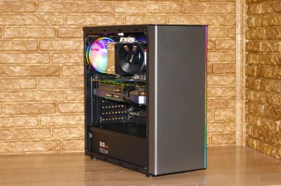 Лот: 21338621. Фото: 1. Мощный игровой ПК [12 ядер (i7-10700... Компьютеры в сборе