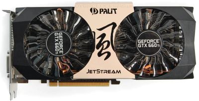 Лот: 10311046. Фото: 1. Palit Gtx 660 ti Jetstream Срочно... Видеокарты
