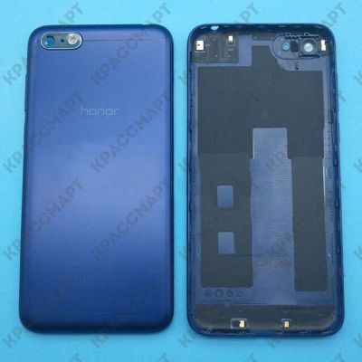 Лот: 12127853. Фото: 1. Корпус Huawei Honor 7A - Синий. Корпуса, клавиатуры, кнопки
