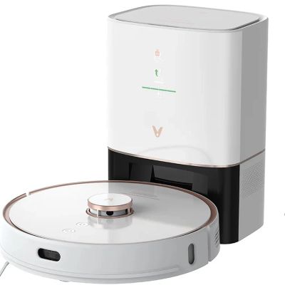 Лот: 18201190. Фото: 1. Робот-пылесос Xiaomi Viomi White... Пылесосы, паровые швабры