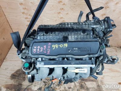 Лот: 18536532. Фото: 1. Двигатель Honda Fit GE6 L13A 2010... Двигатель и элементы двигателя