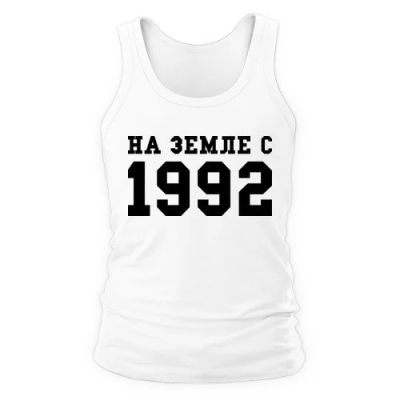 Лот: 9893187. Фото: 1. Стильная Майка c Уникальным Принтом... Футболки, поло