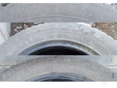 Лот: 902760. Фото: 1. Резина GOOD YEAR 245 / 65 / 17. Шины