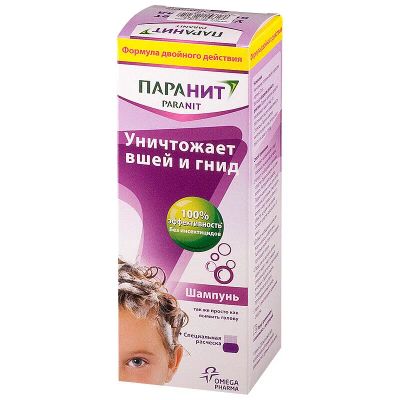 Лот: 23735980. Фото: 1. Паранит Шампунь 200 мл + расческа. Лекарства