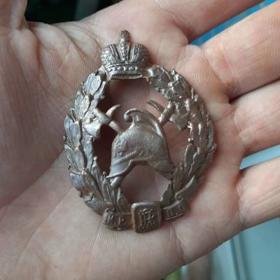 Лот: 16719441. Фото: 1. Нагрудный знак Российского пожарного... Сувенирные