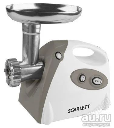Лот: 10075363. Фото: 1. Мясорубка электрическая Scarlett... Кухонная