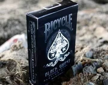 Лот: 2343288. Фото: 1. Bicycle Black Ghost Deck (2nd... Разное
