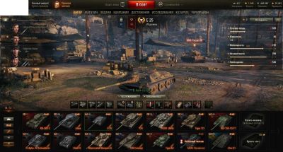 Лот: 6885649. Фото: 1. World of Tanks. В ангаре 53 танка... Аккаунты