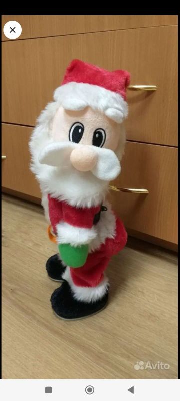 Лот: 19677121. Фото: 1. Игрушка Дед Мороз🎅. Мягкие