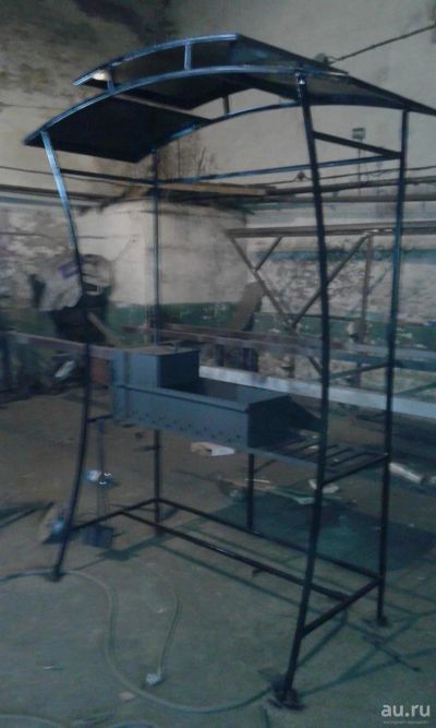 Лот: 14546400. Фото: 1. мангал под крышей. Мангалы, грили, коптильни