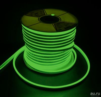 Лот: 18288934. Фото: 1. Лента "Неон" PFN-01 2835/120 Green... Лампочки