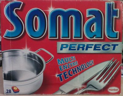 Лот: 4212228. Фото: 1. Таблетки Somat для посудомоечной... Бытовая химия
