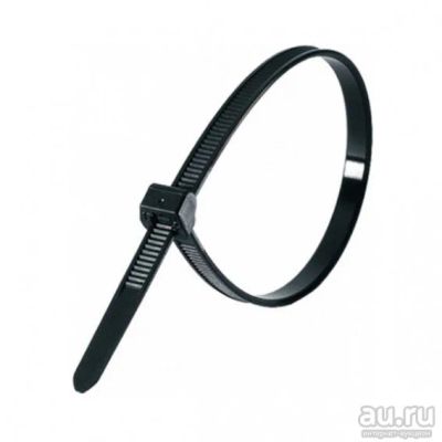 Лот: 18248313. Фото: 1. Хомут Smartbuy 4,8х250мм черный... Другое (радиодетали  (электронные компоненты))
