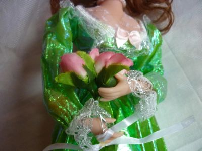 Лот: 7525219. Фото: 1. кукла-невеста с фатой новая 60см. Свадебная атрибутика и декор