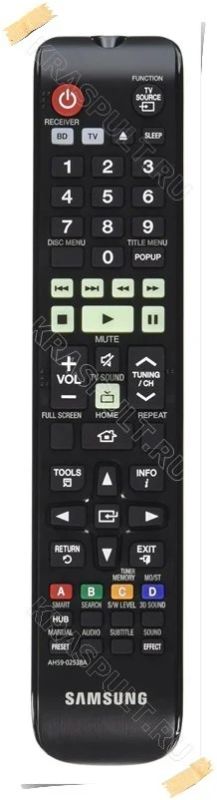 Лот: 15906941. Фото: 1. Пульт SAMSUNG AH59-02538A, AH59-02538B. Пульты ДУ