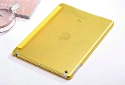 Лот: 4834802. Фото: 1. Чехол желтый ультратонкий iPad... Чехлы, бамперы