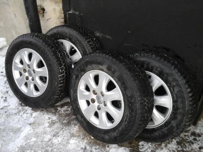 Лот: 7034038. Фото: 1. 4-колеса toyota. Шины на дисках