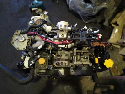 Лот: 14766067. Фото: 1. Двигатель Subaru ej20T ej205 forester... Двигатель и элементы двигателя