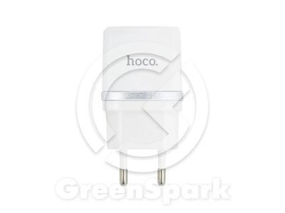 Лот: 13960428. Фото: 1. СЗУ HOCO C11 (1-USB/1.0A) + Lightning... Зарядные устройства, блоки питания, адаптеры сетевые для смартфонов