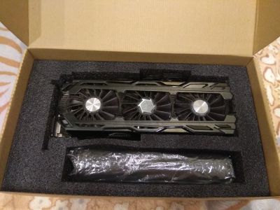 Лот: 16285963. Фото: 1. GeForce GTX 1080 Ti iChill X4... Видеокарты