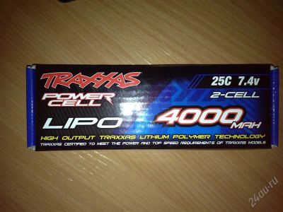 Лот: 2677170. Фото: 1. Traxxas LIPO battery 4000 max. Другое (моделизм)