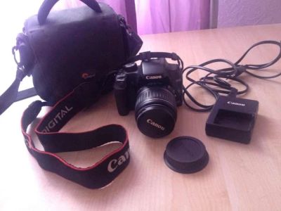 Лот: 3030587. Фото: 1. Сanon EOS 1000d kit 18-55. Цифровые зеркальные
