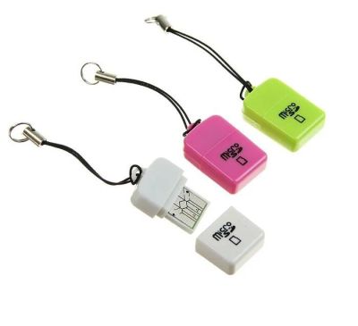 Лот: 10338643. Фото: 1. Картридер microSD с крышкой, цвет... Картридеры
