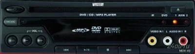 Лот: 1503818. Фото: 1. DVD-проигрыватель Mystery MDV-40. Мониторы, DVD
