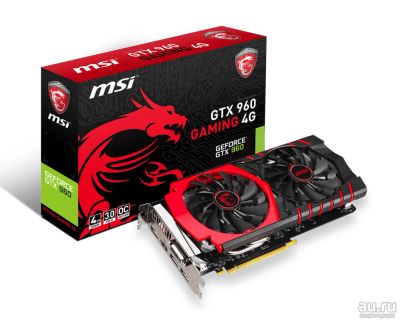Лот: 12336216. Фото: 1. Видеокарта MSI GTX 960 4gb возможен... Видеокарты