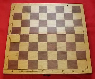 Лот: 21134726. Фото: 1. (№4572-У) шахматная (деревянная... Шахматы, шашки, нарды