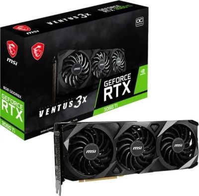 Лот: 23275251. Фото: 1. Видеокарта MSI GeForce RTX 3060... Видеокарты
