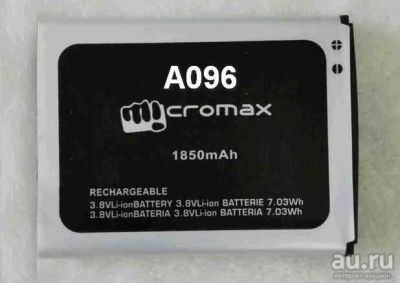 Лот: 7918603. Фото: 1. Акб (Аккумулятор) Micromax A096... Аккумуляторы