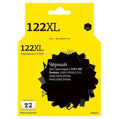 Лот: 24784745. Фото: 1. Картридж T2 IC-H563 (HP 122XL). Картриджи, расходные материалы