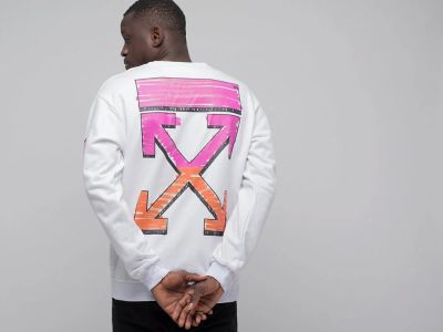 Лот: 18768862. Фото: 1. Свитшот OFF-WHITE (25592) Размер... Свитеры, толстовки, худи