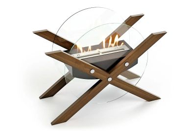 Лот: 25317429. Фото: 1. Биокамин напольный LUX FIRE Робинзон. Камины, печи-камины