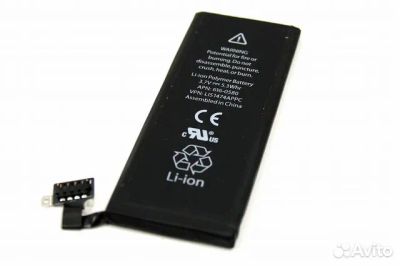 Лот: 6075875. Фото: 1. АКБ Apple iPhone 4s (A1431) (1430... Аккумуляторы