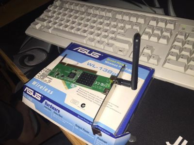 Лот: 5321749. Фото: 1. WIFI PCI адаптер ASUS WL-138gE. WiFi, Bluetooth адаптеры