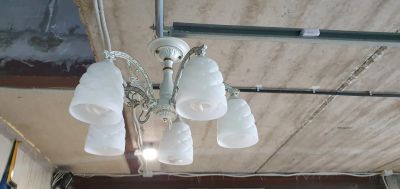 Лот: 19624469. Фото: 1. Люстра 5 плафонов. Люстры, потолочные и подвесные светильники