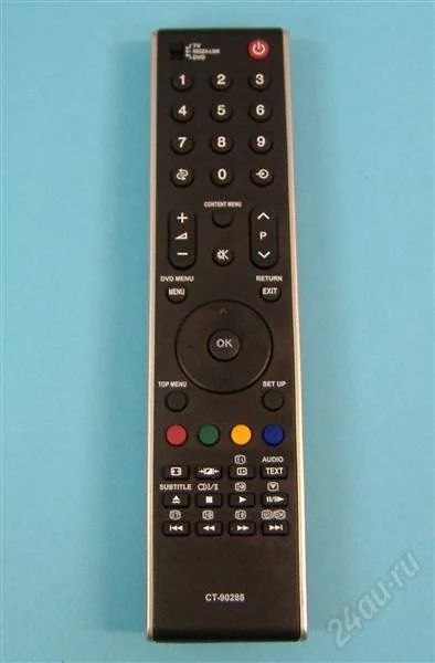 Лот: 2156311. Фото: 1. Пульт ДУ ТВ Toshiba CT-90288. Пульты ДУ