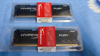Лот: 19877873. Фото: 1. Kingston DDR4 16Gb (2x8Gb). Оперативная память