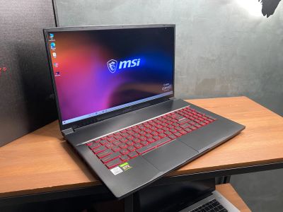 Лот: 20616079. Фото: 1. MSI 17,3"IPS 144Hz/RTX3050/i7-10750h... Ноутбуки