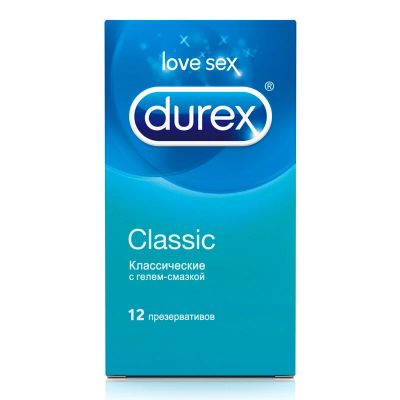 Лот: 12998508. Фото: 1. Презервативы DUREX classic 12... Презервативы