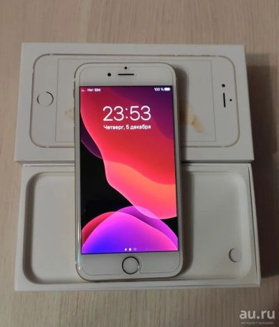 Лот: 15139111. Фото: 1. Смартфон Apple iPhone 6s Gold... Смартфоны