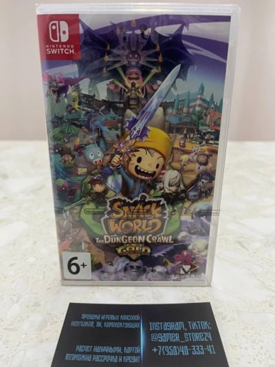 Лот: 18767686. Фото: 1. Snack World: The Dungeon Crawl... Игры для консолей