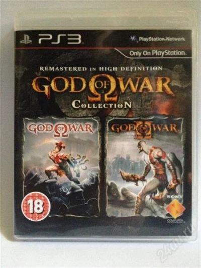 Лот: 2514924. Фото: 1. God of War Collection (PS3) playstation... Игры для консолей