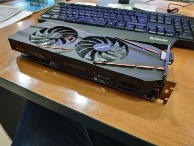 Лот: 12799971. Фото: 1. Gigabyte G1 Gaming GTX 1060 6GB. Видеокарты