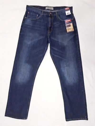 Лот: 12788805. Фото: 1. Джинсы мужские - Wrangler Premium... Брюки, джинсы, шорты